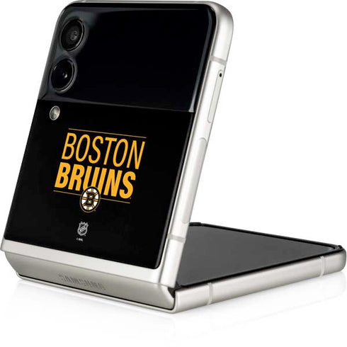 NHL Boston Bruins Lineup Galaxy Z Flip4 5G Skin