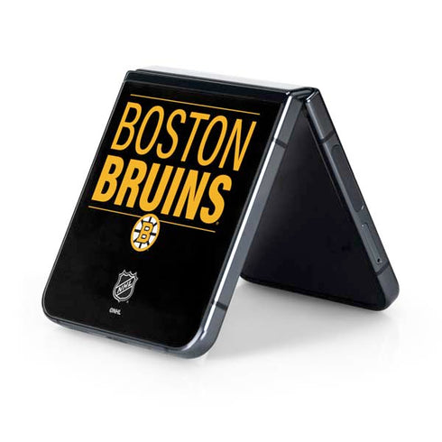 NHL Boston Bruins Lineup Galaxy Z Flip5 5G Skin