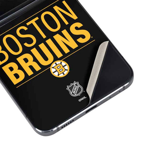 NHL Boston Bruins Lineup Galaxy Z Flip5 5G Skin