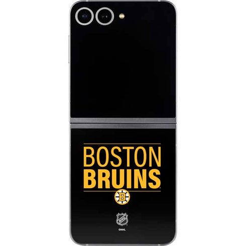 NHL Boston Bruins Lineup Galaxy Z Flip6 Skin
