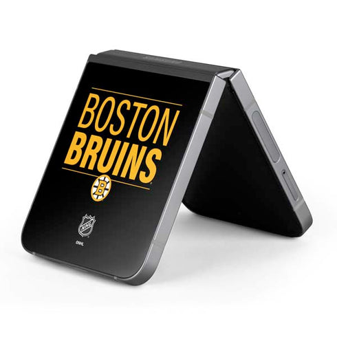 NHL Boston Bruins Lineup Galaxy Z Flip6 Skin