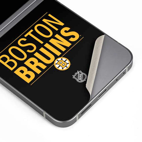 NHL Boston Bruins Lineup Galaxy Z Flip6 Skin