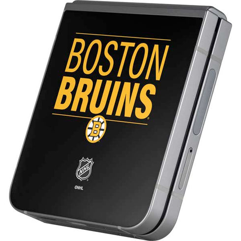 NHL Boston Bruins Lineup Galaxy Z Flip6 Skin