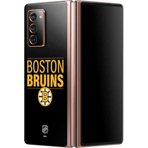 NHL Boston Bruins Lineup Galaxy Z Fold2 5G Skin