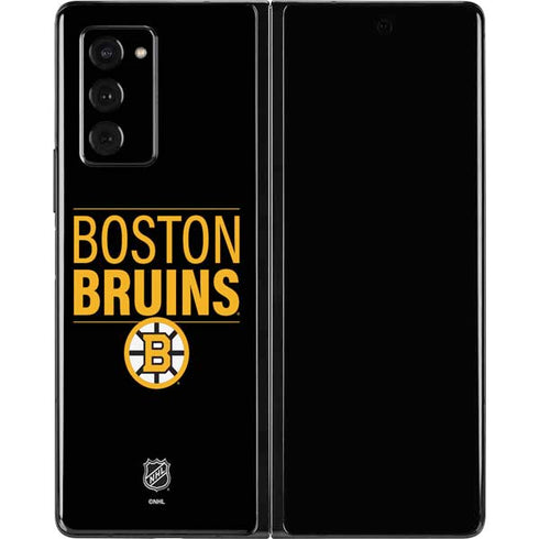NHL Boston Bruins Lineup Galaxy Z Fold2 5G Skin