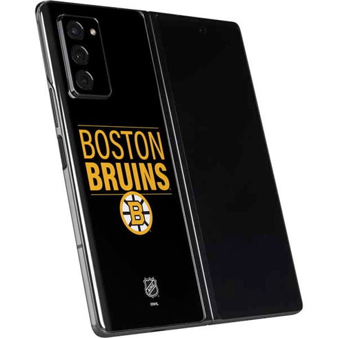 NHL Boston Bruins Lineup Galaxy Z Fold2 5G Skin