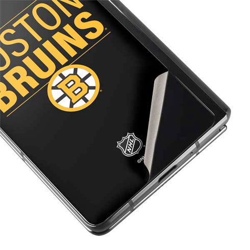 NHL Boston Bruins Lineup Galaxy Z Fold2 5G Skin