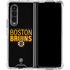 NHL Boston Bruins Lineup Galaxy Z Fold4 5G Clear Case