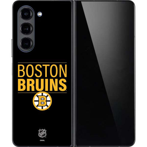 NHL Boston Bruins Lineup Galaxy Z Fold5 5G Skin
