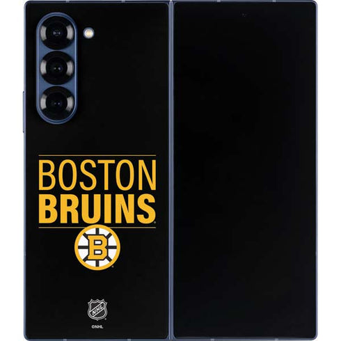 NHL Boston Bruins Lineup Galaxy Z Fold6 Skin