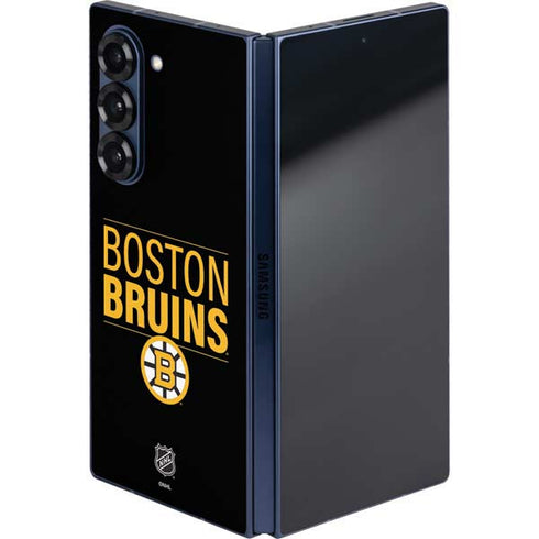 NHL Boston Bruins Lineup Galaxy Z Fold6 Skin