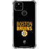 NHL Boston Bruins Lineup Google Pixel 4a 5G Clear Case
