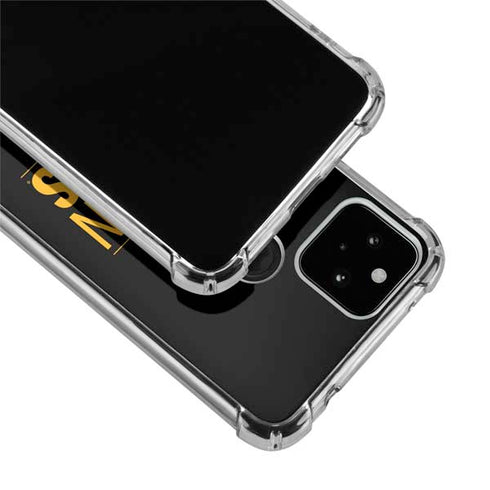 NHL Boston Bruins Lineup Google Pixel 4a 5G Clear Case