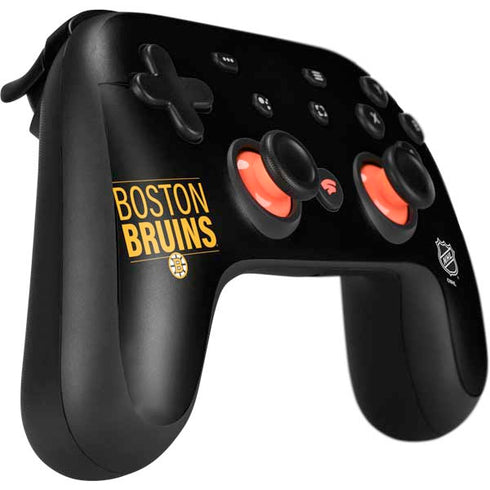 NHL Boston Bruins Lineup Google Stadia Controller Skin