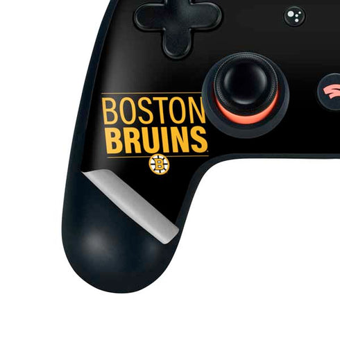 NHL Boston Bruins Lineup Google Stadia Controller Skin