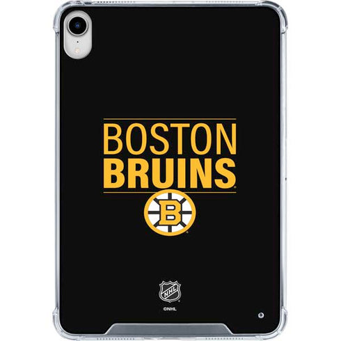 NHL Boston Bruins Lineup iPad 11th Gen (2025) Clear Case