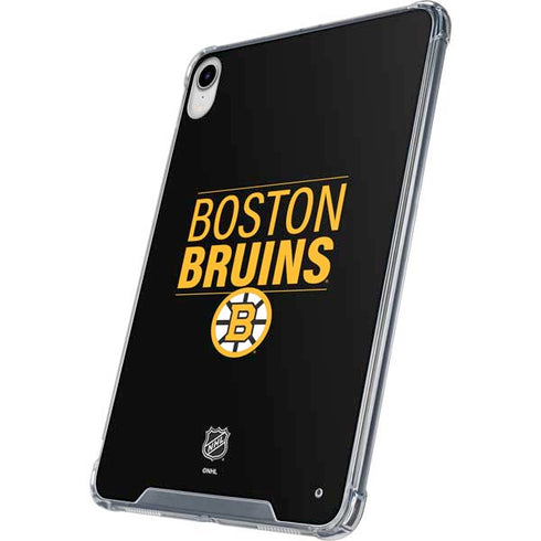 NHL Boston Bruins Lineup iPad 11th Gen (2025) Clear Case