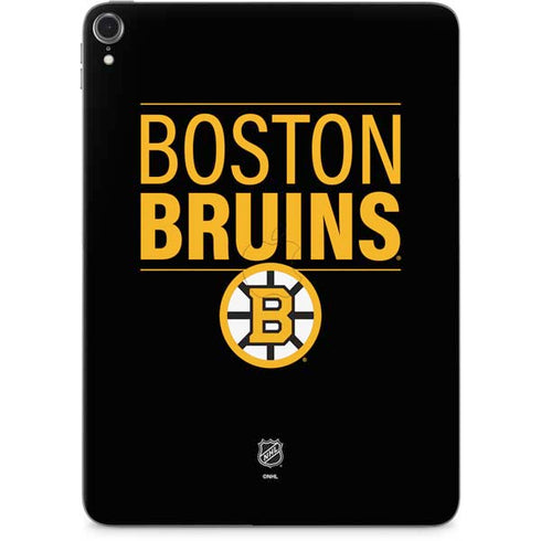 NHL Boston Bruins Lineup Apple iPad Pro Skin