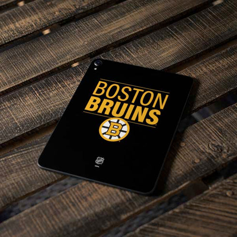 NHL Boston Bruins Lineup Apple iPad Pro Skin