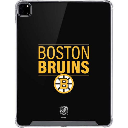 NHL Boston Bruins Lineup iPad Pro 12.9in (2020) Clear Case