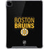 NHL Boston Bruins Lineup iPad Pro 12.9in (2020) Clear Case