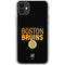 NHL Boston Bruins Lineup iPhone 11 Clear Case