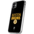 NHL Boston Bruins Lineup iPhone 11 Clear Case
