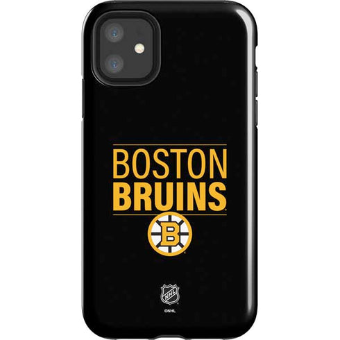 NHL Boston Bruins Lineup iPhone 11 Impact Case