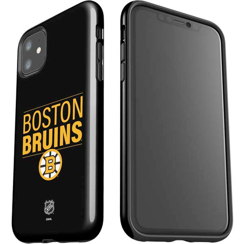 NHL Boston Bruins Lineup iPhone 11 Impact Case