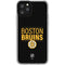 NHL Boston Bruins Lineup iPhone 11 Pro Clear Case
