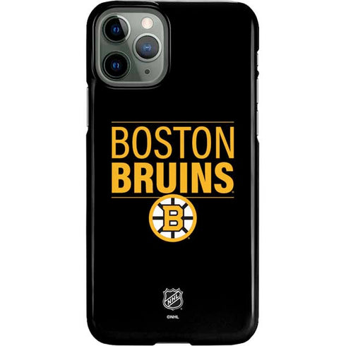 NHL Boston Bruins Lineup iPhone 11 Pro Lite Case