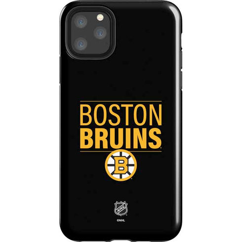 NHL Boston Bruins Lineup iPhone 11 Pro Max Impact Case