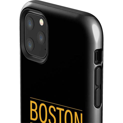 NHL Boston Bruins Lineup iPhone 11 Pro Max Impact Case