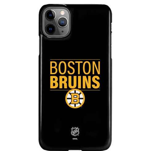 NHL Boston Bruins Lineup iPhone 11 Pro Max Lite Case