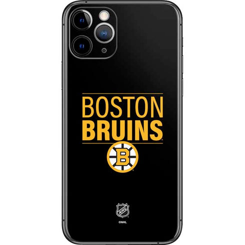 NHL Boston Bruins Lineup iPhone 11 Pro Skin