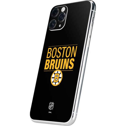 NHL Boston Bruins Lineup iPhone 11 Pro Skin