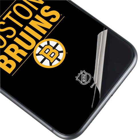 NHL Boston Bruins Lineup iPhone 11 Skin