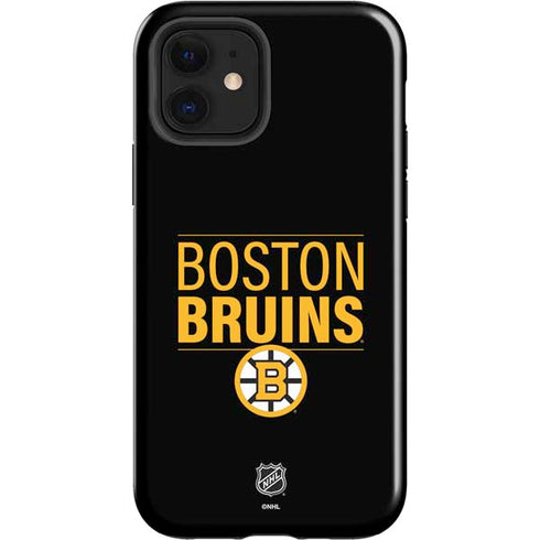 NHL Boston Bruins Lineup iPhone 12 Impact Case