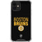 NHL Boston Bruins Lineup iPhone 12 Mini Clear Case