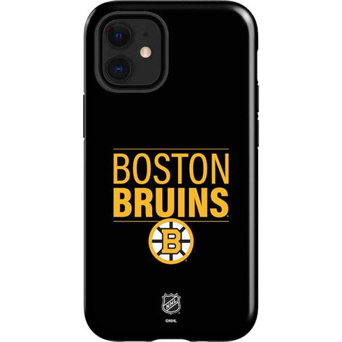 NHL Boston Bruins Lineup iPhone 12 Mini Impact Case