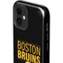 NHL Boston Bruins Lineup iPhone 12 Mini Impact Case