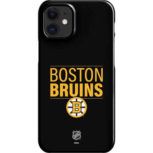 NHL Boston Bruins Lineup iPhone 12 Mini Lite Case