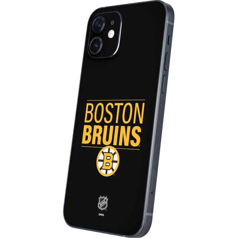 NHL Boston Bruins Lineup iPhone 12 Mini Skin