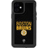 NHL Boston Bruins Lineup iPhone 12 Mini Waterproof Case