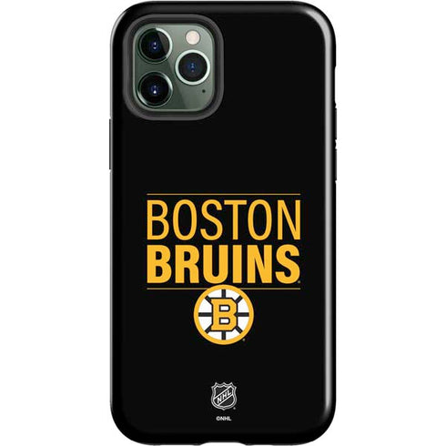 NHL Boston Bruins Lineup iPhone 12 Pro Impact Case