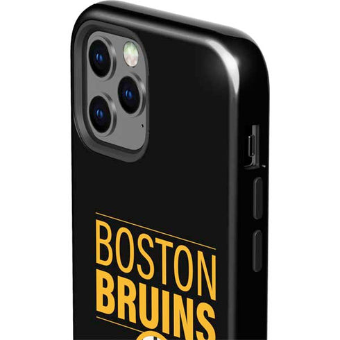NHL Boston Bruins Lineup iPhone 12 Pro Impact Case