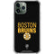 NHL Boston Bruins Lineup iPhone 12 Pro Max Clear Case