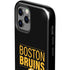 NHL Boston Bruins Lineup iPhone 12 Pro Max Impact Case