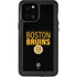 NHL Boston Bruins Lineup iPhone 12 Pro Max Waterproof Case