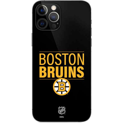 NHL Boston Bruins Lineup iPhone 12 Pro Skin
